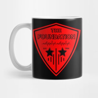 The fondation zac logo pick guitar Mug